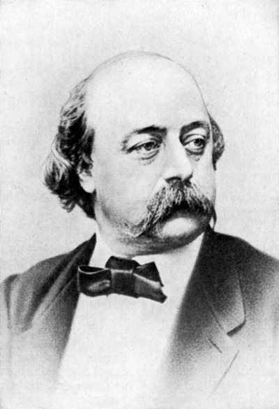 19世紀のフランスの小説家、ギュスターヴ・フローベール。 作： Nadar