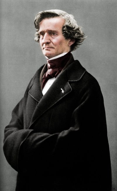 ヘクターベルリオーズ1803-1869、フランスのロマンチックな作曲家。 作： Nadar