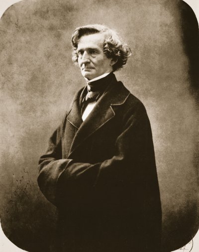 ヘクターベルリオーズ、1863年（グラビア） 作： Nadar
