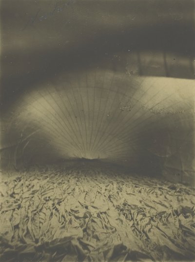 Le Géant Inflating の内部、1863 年。 作： Nadar