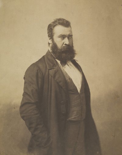 ジャン＝フランソワ・ミレー、1856～58年。 作： Nadar