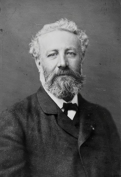 ジュール・ヴェルヌ（1828-1905）。フランスの作家。 1880年頃 作： Nadar
