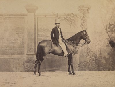 馬の男c。 1860年代。 作： Nadar