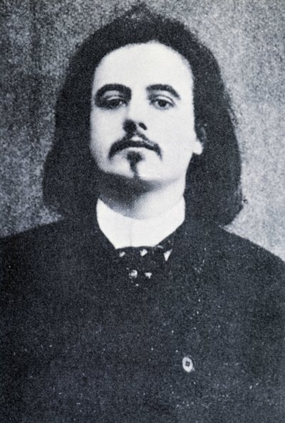アルフレッドジャリーの肖像、1896年 作： Nadar