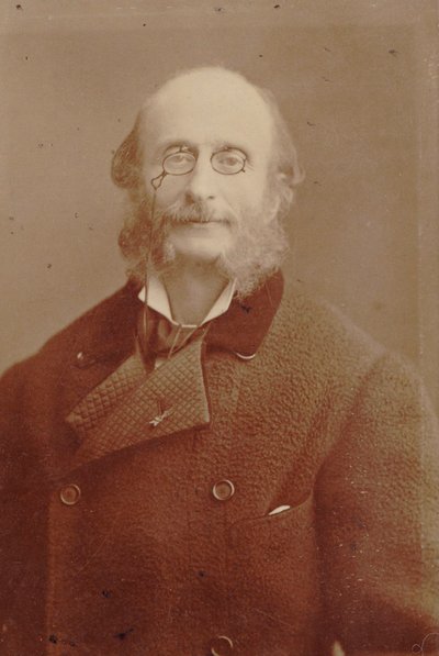 ジャック・オッフェンバッハの肖像1819-1880、1870。 作： Nadar
