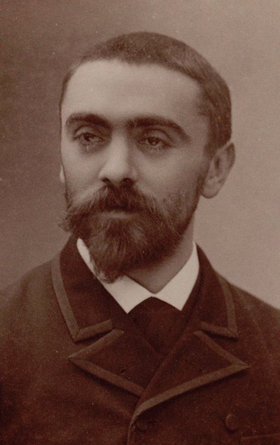 作曲家ジョルジュ・ヒュー1858-1948、1900年代の肖像。 作： Nadar