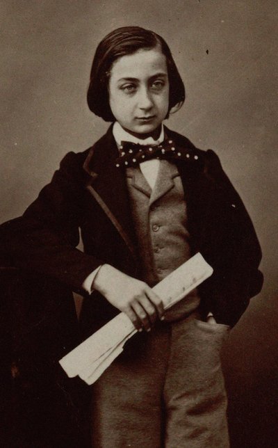 ヴァイオリニストで作曲家のアンリケッテン1848-1883の肖像。 作： Nadar