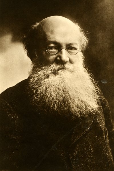 Pyotr Alexeyevich Kropotkin、ロシアのアナキスト、c1900 作： Nadar