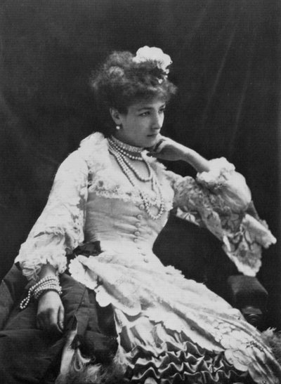 サラベルナール、フランスの女優、c1865 作： Nadar