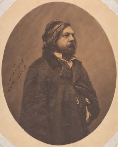 テオフィル・ゴーティエ 1856年。 作： Nadar