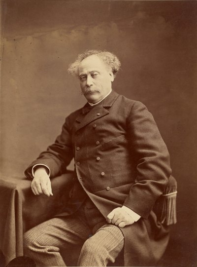 アル＝エクサンダー・デュマ 作： Nadar [Gaspard Félix Tournachon]