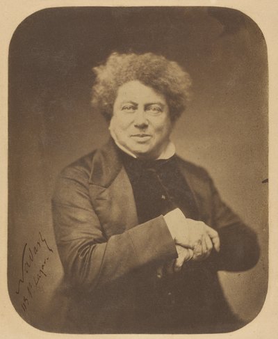 アレクサンドル・デュマ［ペール］（1802-1870）／アレクサンドル・デュマ 作： Nadar [Gaspard Félix Tournachon]