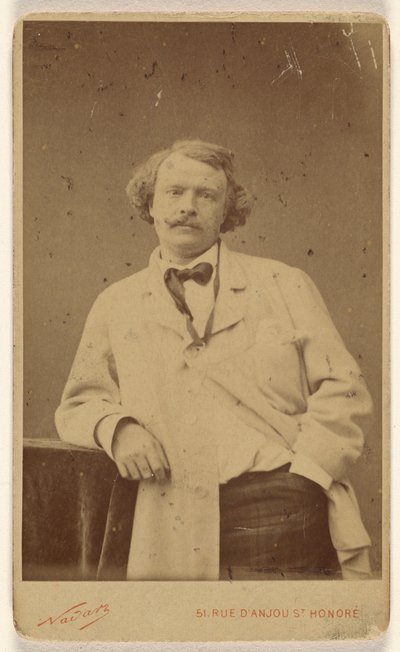 [フェリックス・トゥルナション、自画像]。 作： Nadar [Gaspard Félix Tournachon]