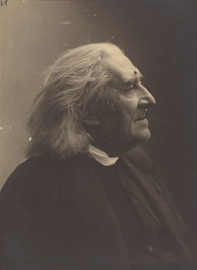 [フランツ・リスト］ 作： Nadar [Gaspard Félix Tournachon]