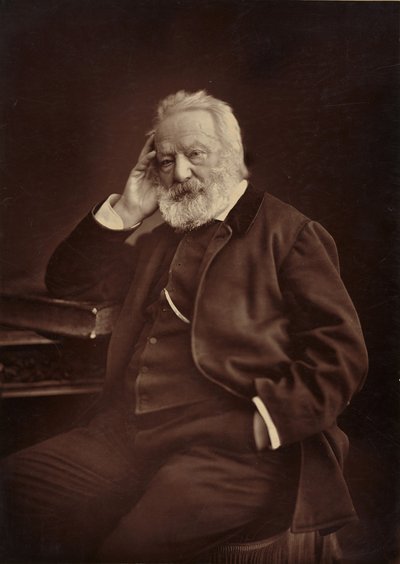 ヴィクトル・ユーゴー 作： Nadar [Gaspard Félix Tournachon]