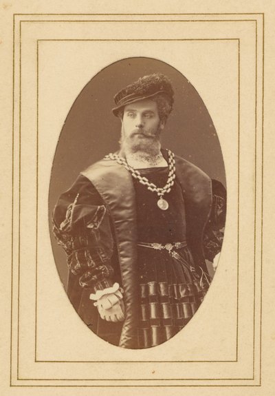 ワームス【フランス人俳優 作： Nadar [Gaspard Félix Tournachon]