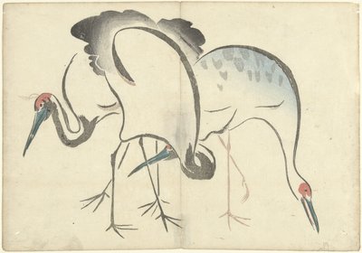 三羽の鶴 光琳の画集（連載タイトル） 光琳がうう（連載タイトル） 作： Nakamura Hochu