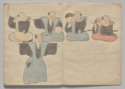 光琳絵本（上巻）の一場面 作： Nakamura Hochu