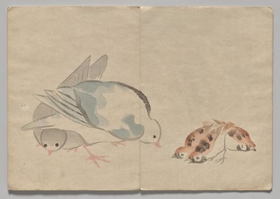光琳絵本（上巻）の一場面 作： Nakamura Hochu