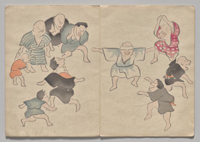 光琳絵本（上巻）の一場面 作： Nakamura Hochu
