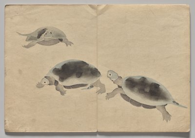 光琳絵本（下巻）の一場面 作： Nakamura Hochu