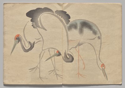 光琳絵本（下巻）の一場面 作： Nakamura Hochu