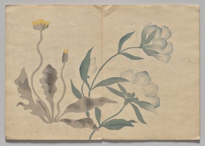 光琳絵本（下巻）の一場面 作： Nakamura Hochu