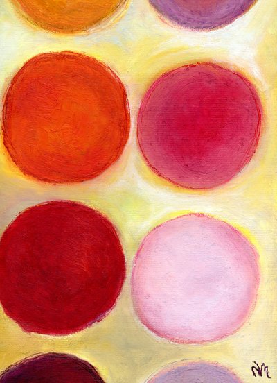 ハッピードット6、2014、 作： Nancy Moniz Charalambous
