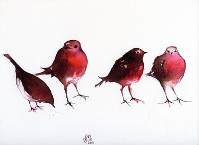 インクスポット、2015年（紙にインク） 作： Nancy Moniz Charalambous
