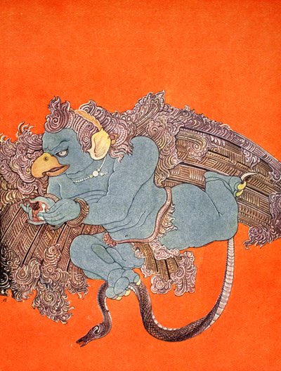 ガルーダ、1913年。 作： Nandalal Bose