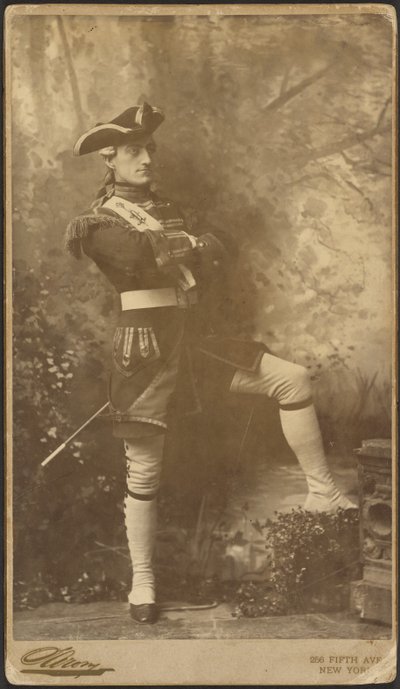 [ジョン・ドリューJr.］ 作： Napoleon Sarony