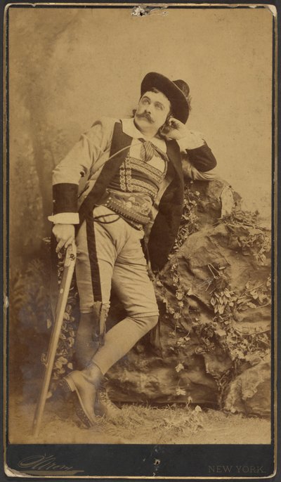 モーリス・バリモア 作： Napoleon Sarony