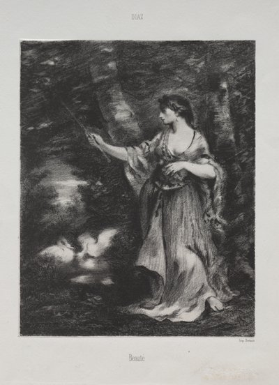 美しさ 作： Narcisse Diaz de la Pena