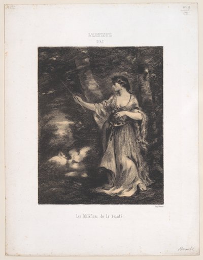 美の呪い, 1830-76., 1830-76. 作： Narcisse Virgile Diaz de la Peña