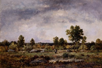 風景 作： Narcisse Virgile Diaz de laPeña
