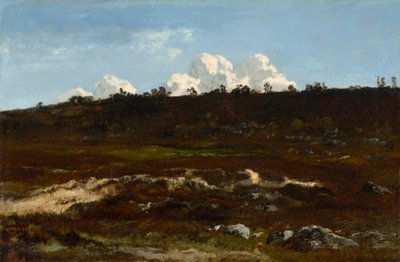 異教徒。 砂畝のあるアプレモントの傾斜地 作： Narcisse Virgilio Diaz de la Peña