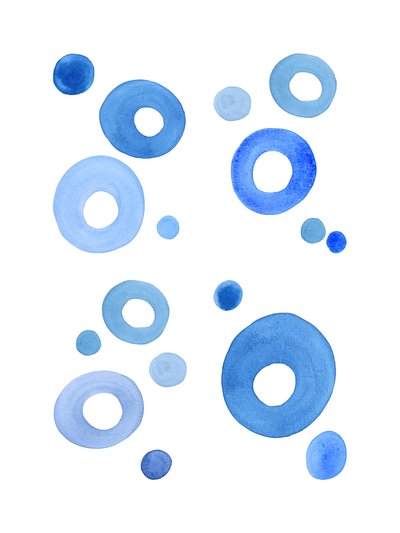 青い泡 作： 
