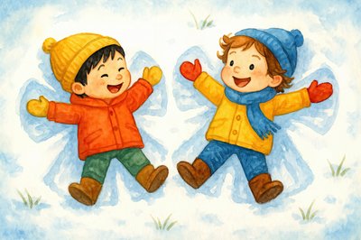 雪の天使たち 作： 