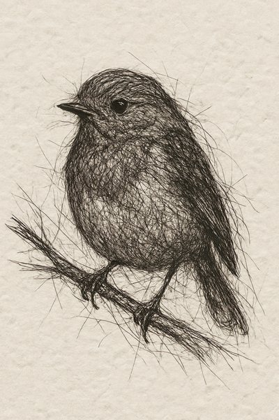 小鳥のスケッチ 作： 