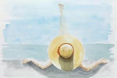 水辺での夏の白昼夢 作： Natalie Bruns