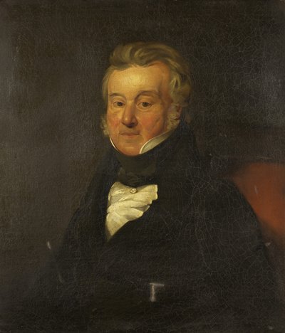 外科医リチャード・スミスの肖像」1832年頃（油彩・キャンバス 作： Nathan Cooper Branwhite