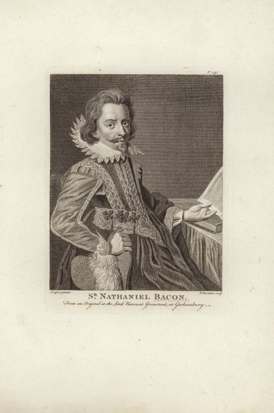 ナサニエル・ベーコン卿、アマチュア画家 作： Nathaniel Bacon