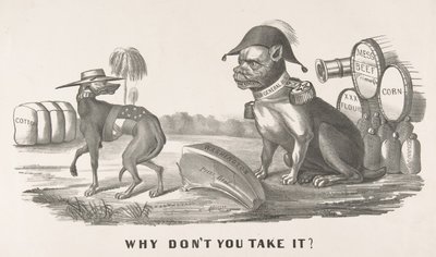 なぜあなたはそれを取らないのですか、1861-64。、1861-64。 作成者: ナサニエル カリアー、ジェームズ メリット アイヴス、カリアー アンド アイヴス。 作： Currier and Ives