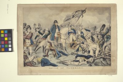 ウォータールーの戦い、6月18日 作： Nathaniel Currier