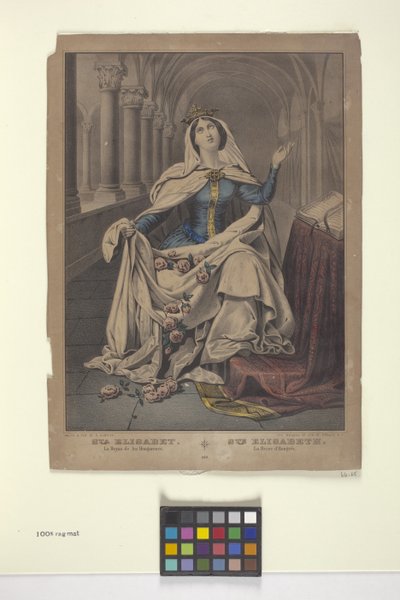 St. Elizabeth (muste, kynä) 作： Nathaniel Currier