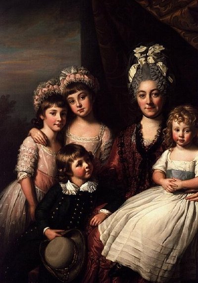 レディ・クーパーとその家族 作： Nathaniel Dance Holland