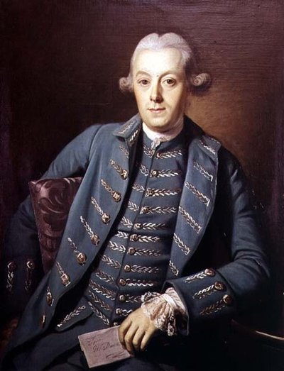 チャールズ・ブロートンの肖像 作： Nathaniel Dance Holland