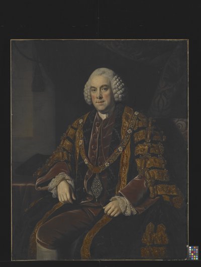 Um Lorde Prefeito de Londres (óleo sobre tela) 作： Nathaniel Dance