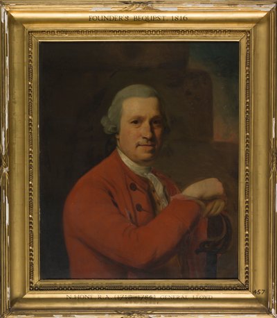 ロイド将軍、1773年 作： Nathaniel Hone