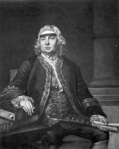ジョンフィールディング卿、ジェームズマッカーデルの刻印 作： Nathaniel Hone